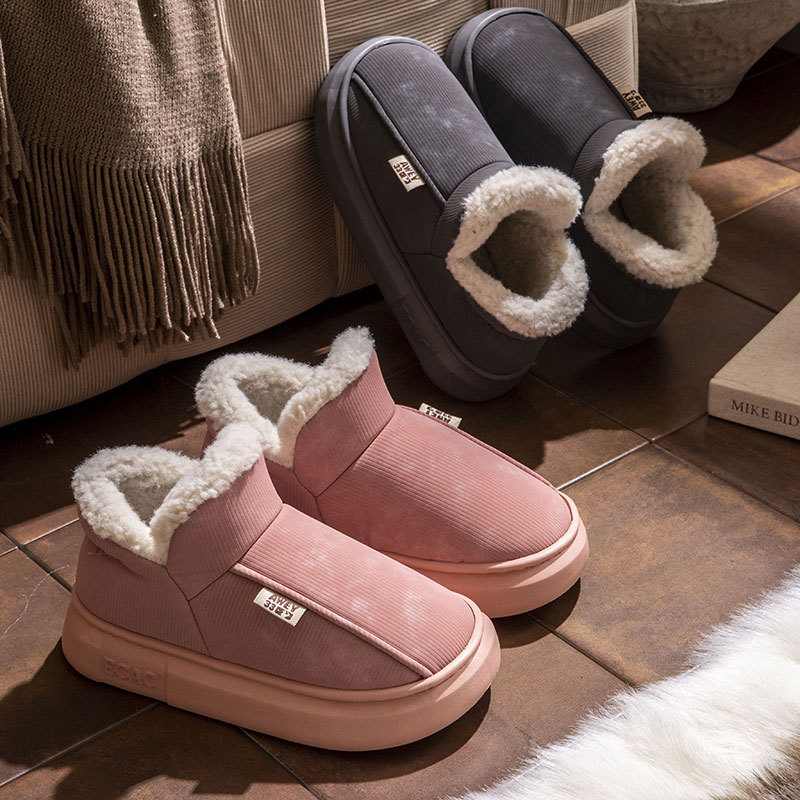 Men'S Fashion Houses - Winter Men Shoes Winter Short Plush