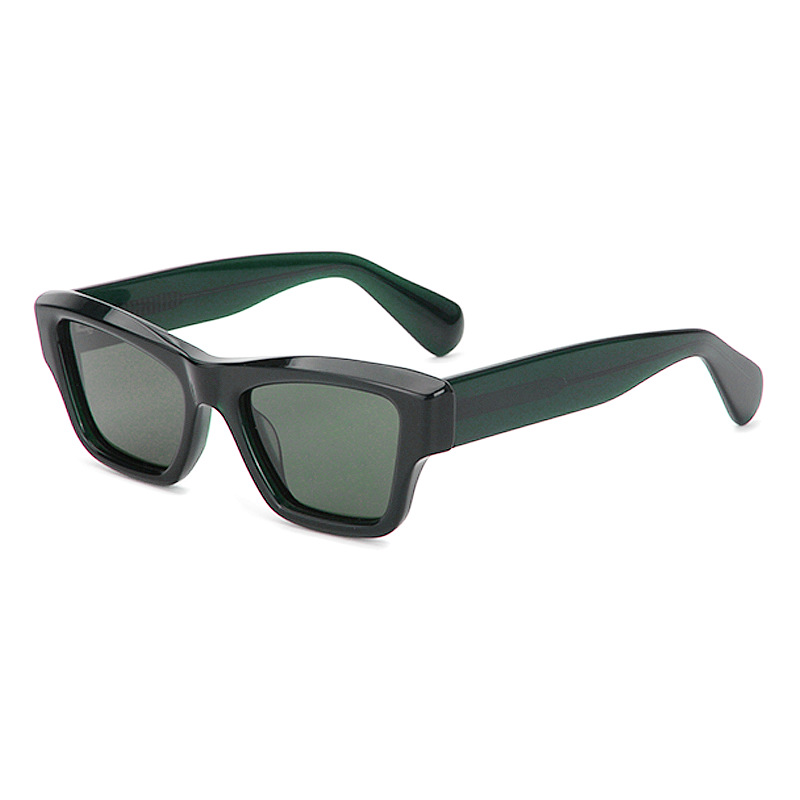 Men Fashion Photography - Fashion Square Acetate Frame Women Sunglasses