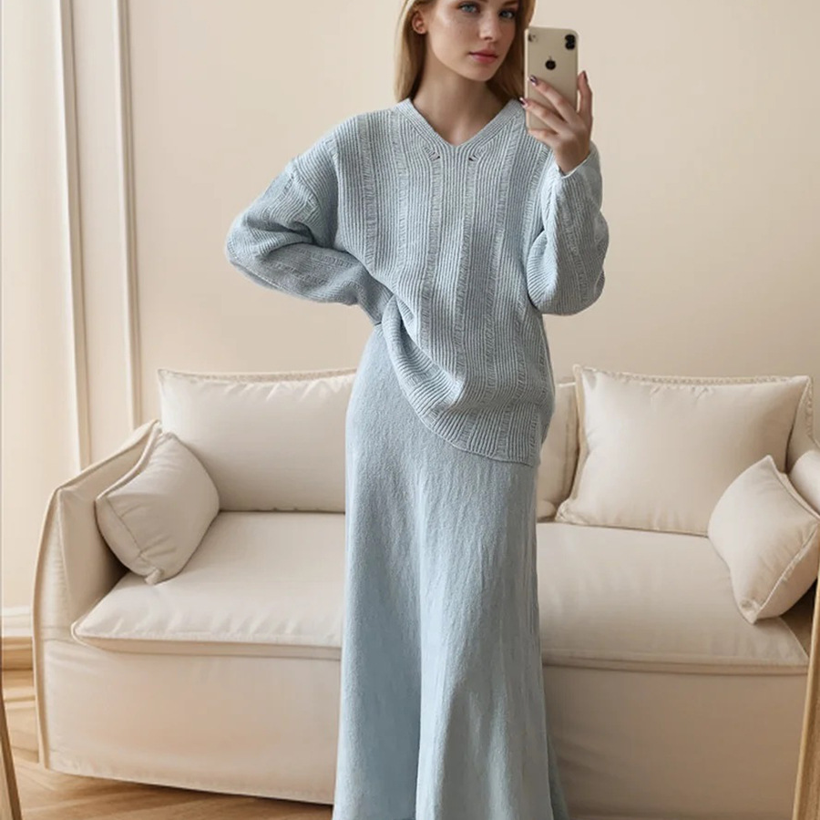 Men'S Fashion Outfits 2026 - 2026 Women's Knitted Set Loose Fit