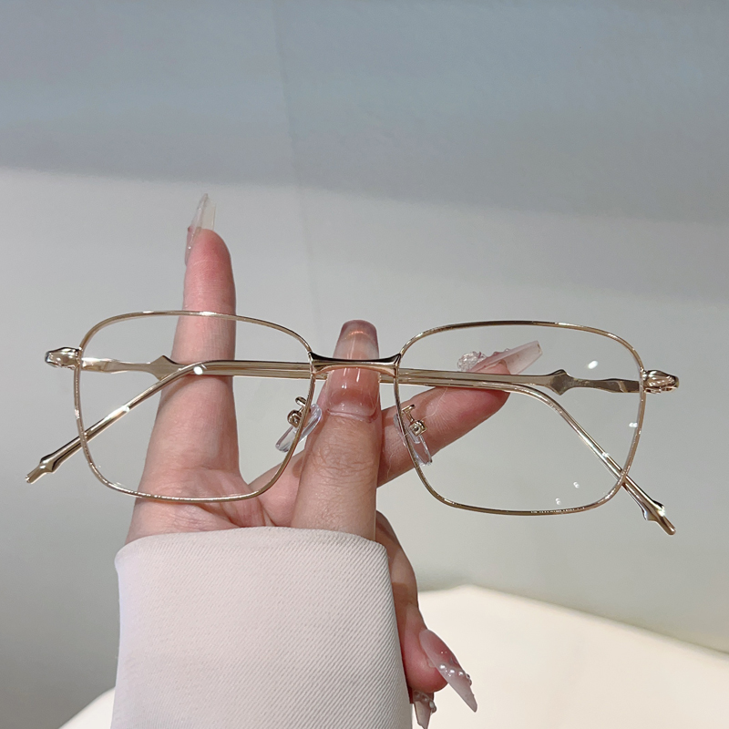 Men'S Fashion Non Prescription Glasses - KAMMPT Vintage Square Optical Frames Men