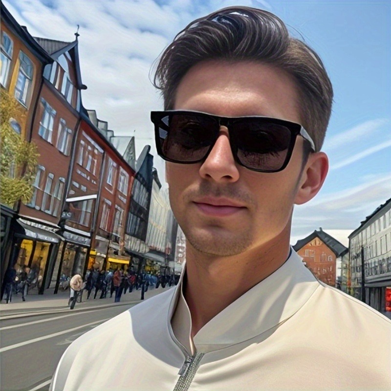 Men Fashion Photography - Handsome and Fashionable Glasses Suitable for