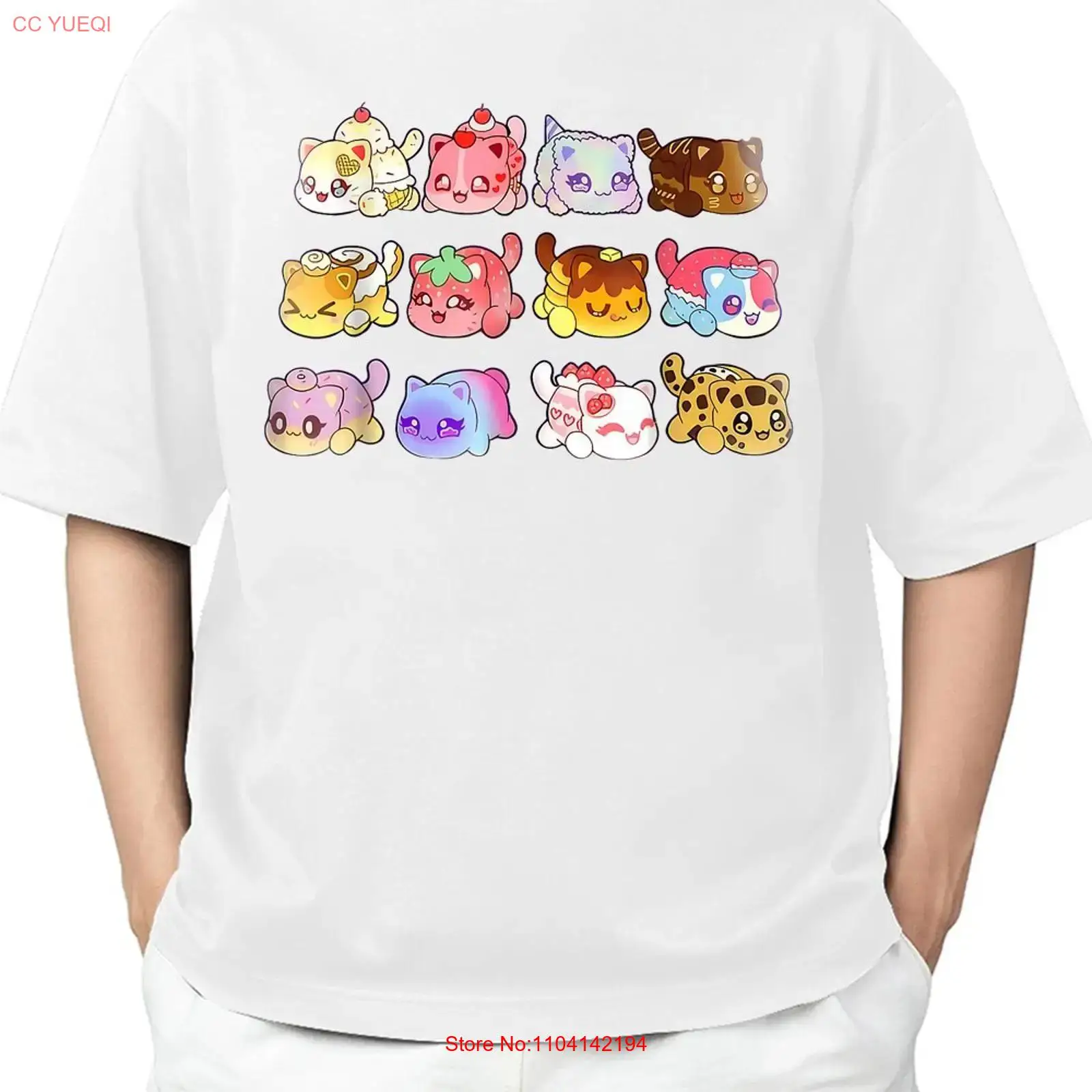 Men'S Fashion Pink Shirt - Meemeow Cats Plush T Shirt Squishy