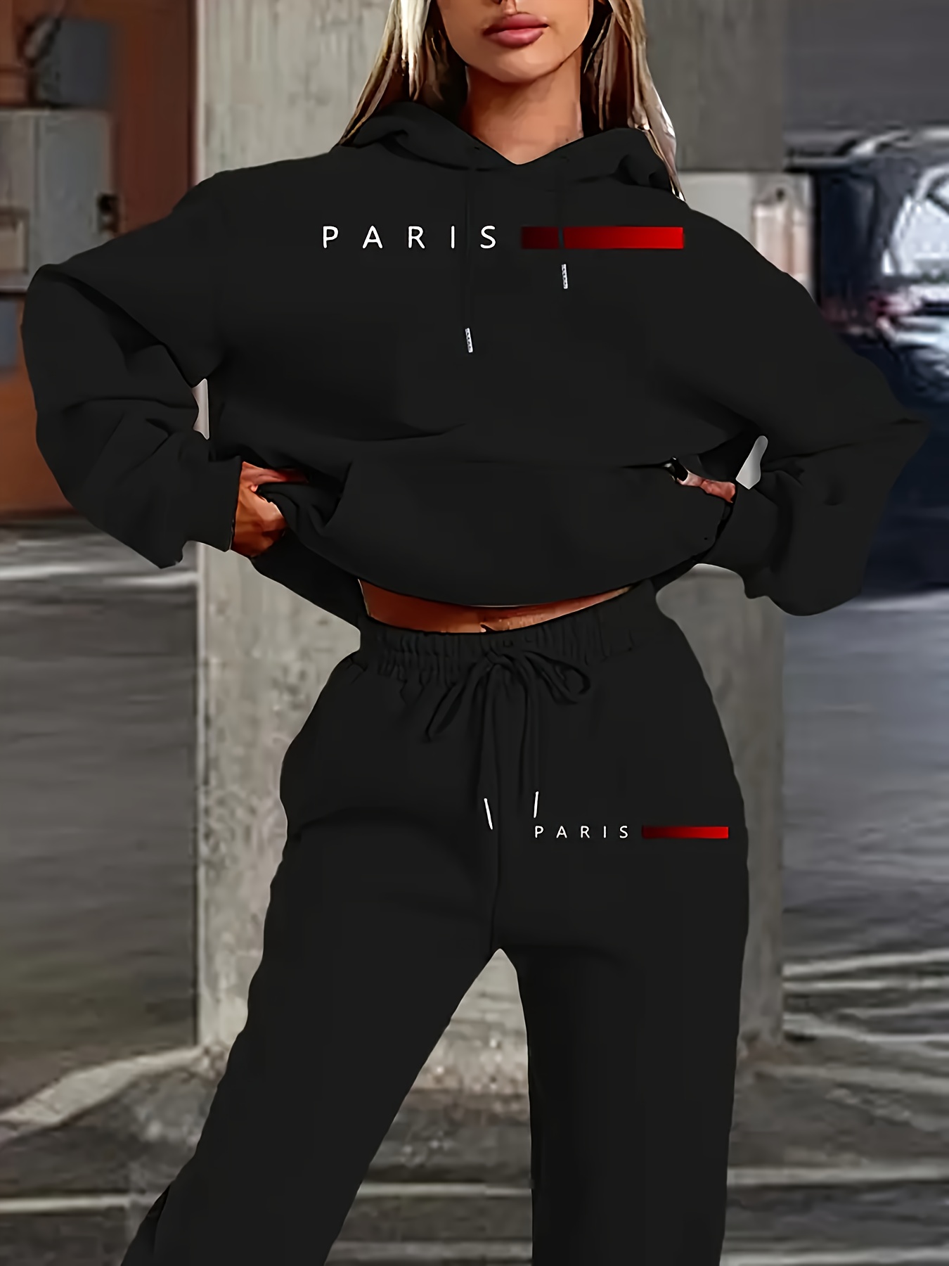 Paris Men'S Fashion - New Women's Sets Hoodie and Pants