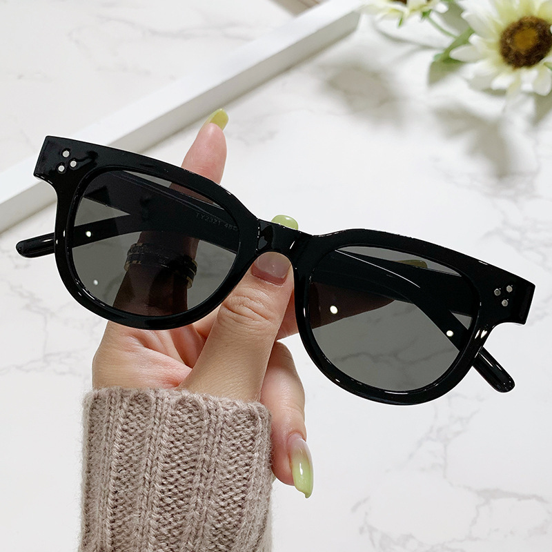 Round frame sun protection gla - Men Fashion Photography 评论和价格