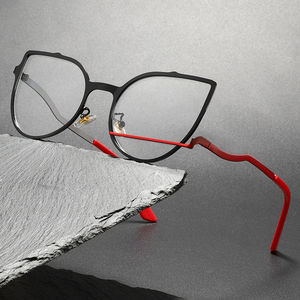 Anti Blue Light Glasses Metal  - Men'S Fashion Non Prescription Glasses 评论和价格