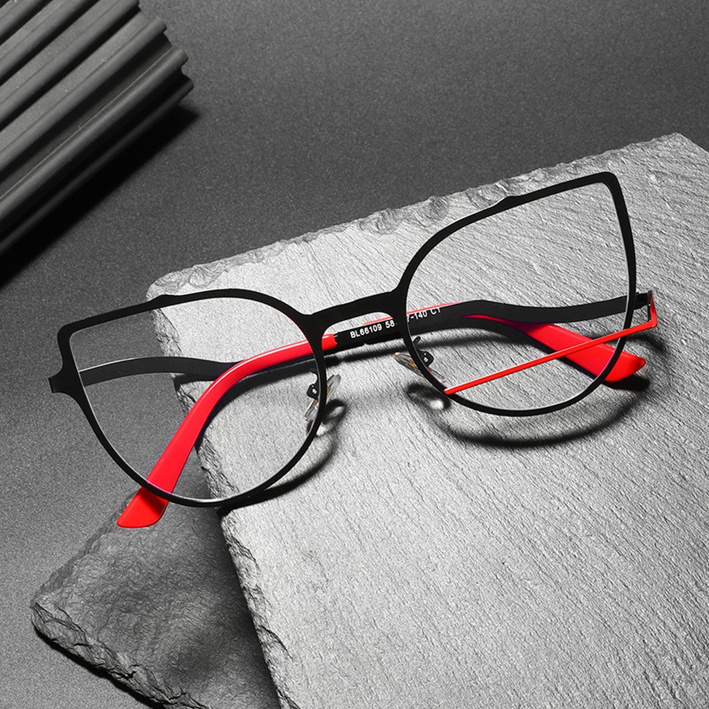 Anti Blue Light Glasses Metal  - Men'S Fashion Non Prescription Glasses 评论和价格