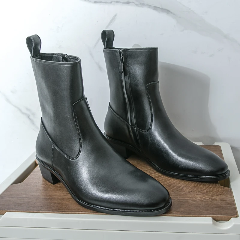 Classic Comfy Ankle Boots Bota - Fashion Men'S Boots 评论和价格