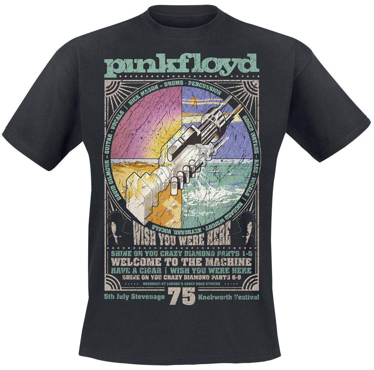 Hot Summer Pink Floyd Graphic  - Men'S Fashion Pink Shirt 评论和价格