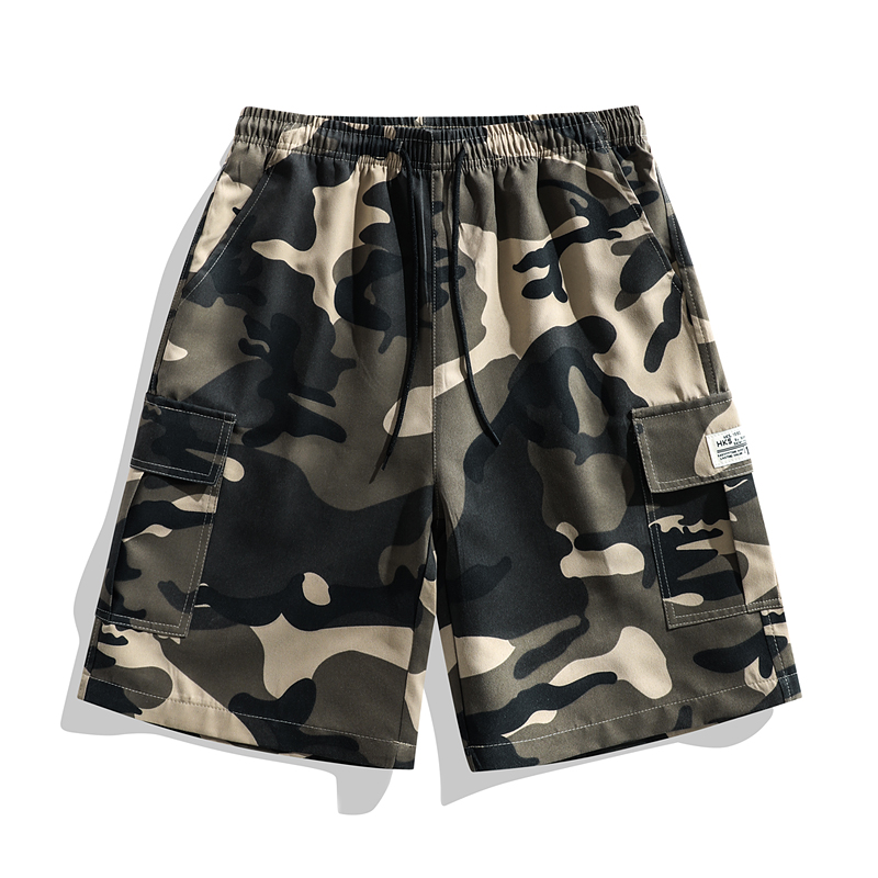 New Men's Camouflage Cargo Sho - Mens Fashion Camo Pants 评论和价格