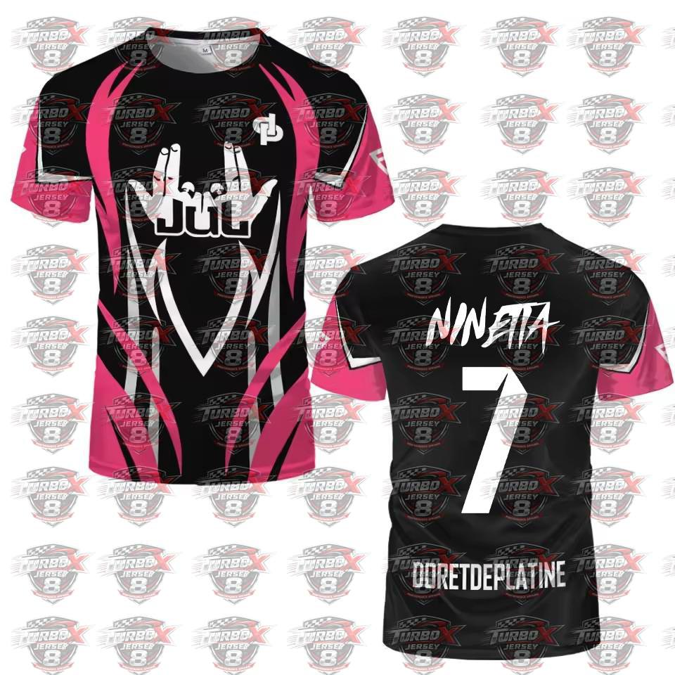 2026 New Jul T-shirts Ninetta  - Men'S Fashion Pink Shirt 评论和价格