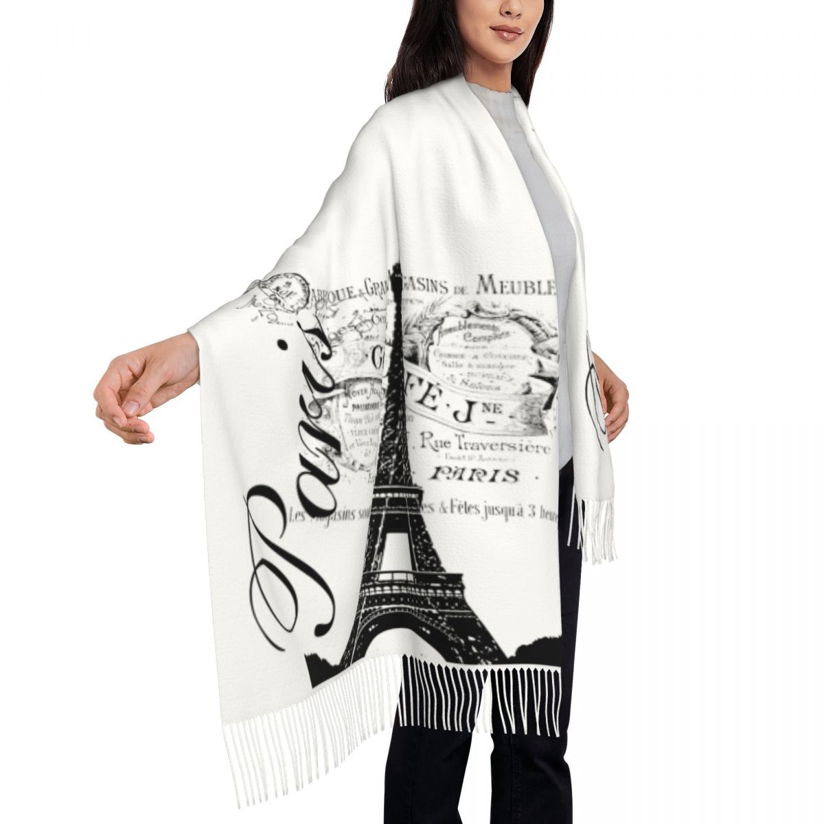 Custom Printed Vintage Eiffel  - Paris Men'S Fashion 评论和价格