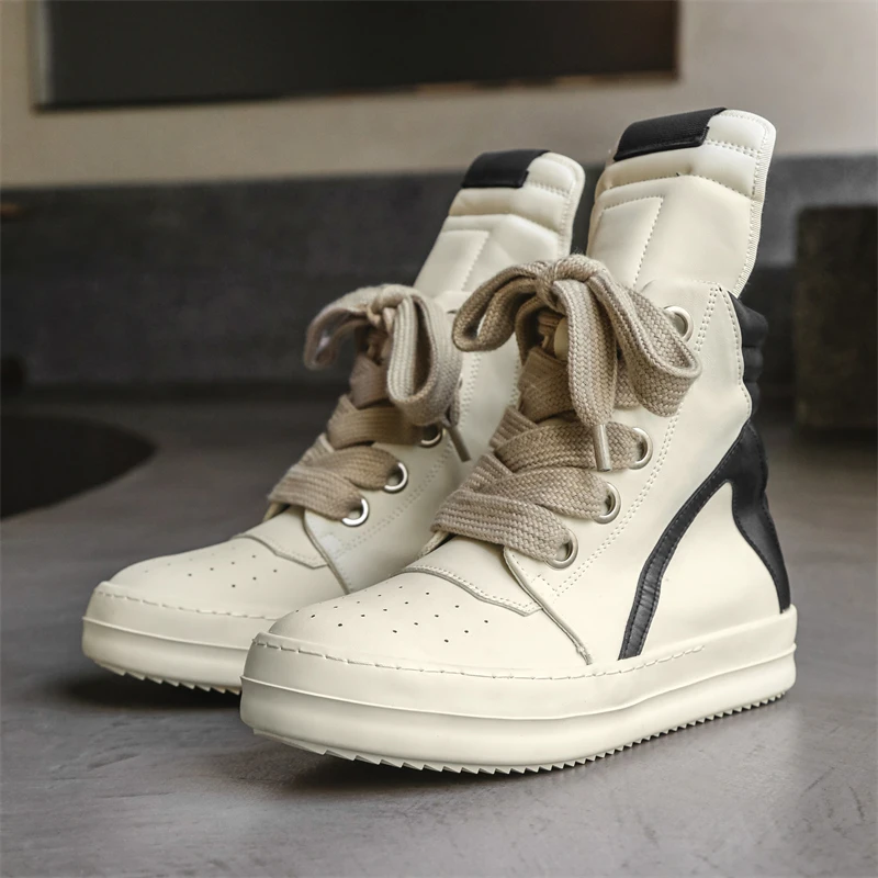 Men Casual Luxury Sneakers Str - Fashion Men'S Boots 评论和价格