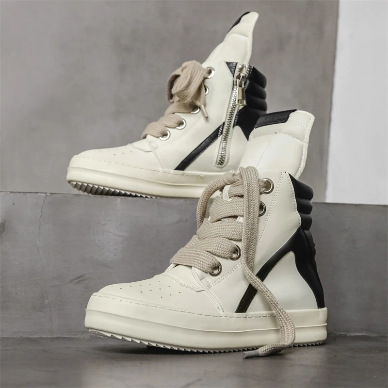 Men Casual Luxury Sneakers Str - Fashion Men'S Boots 评论和价格