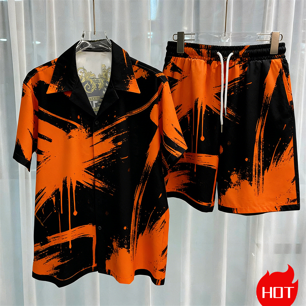Digital printed men's set fash - Men'S Fashion Y2K 评论和价格