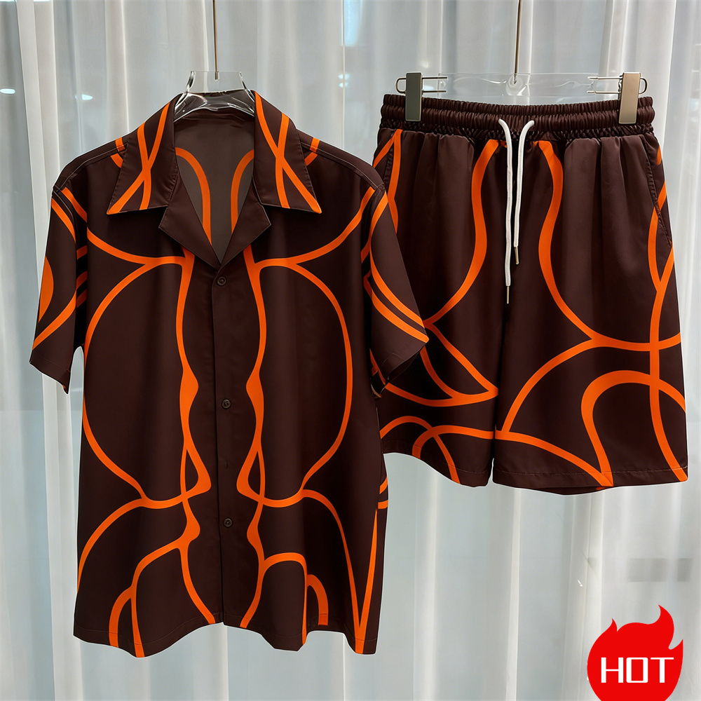 Digital printed men's set fash - Men'S Fashion Y2K 评论和价格
