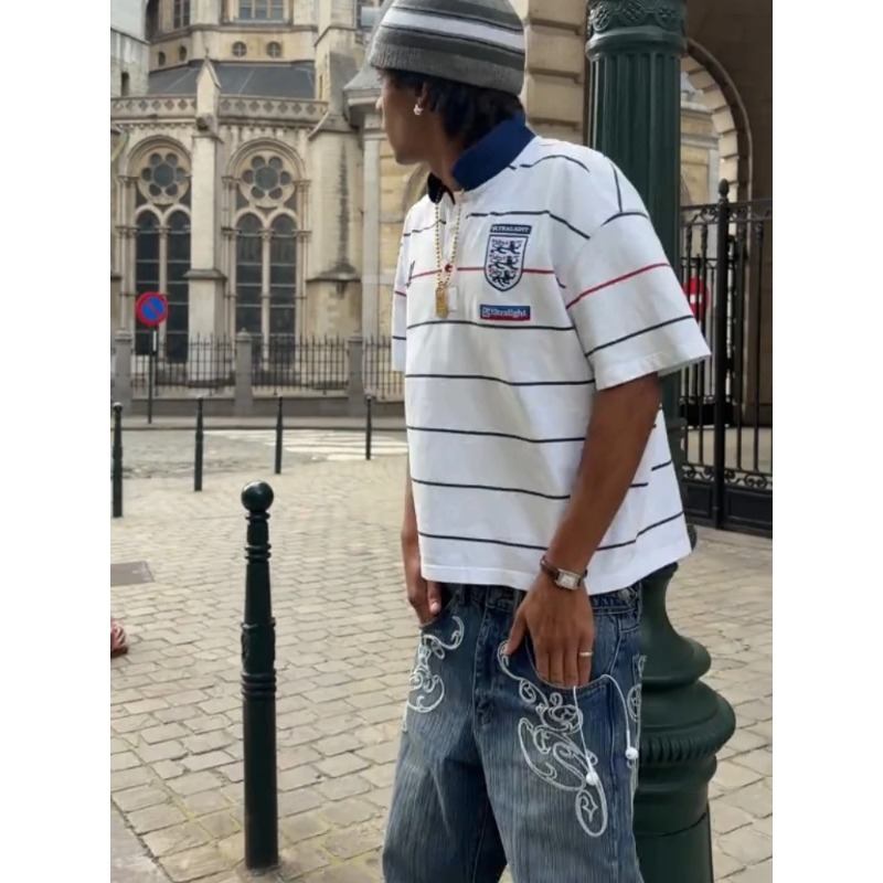 Retro Y2K 2 Pcs Set Street Sty - Men'S Fashion Y2K 评论和价格