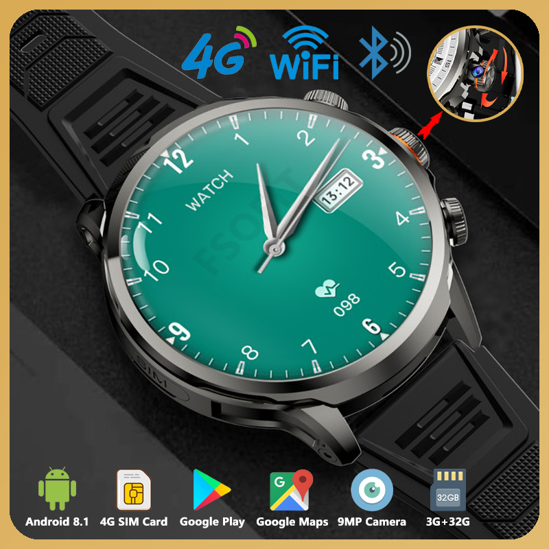 4G Network Android Smart Watch - Men'S Fashion App 评论和价格