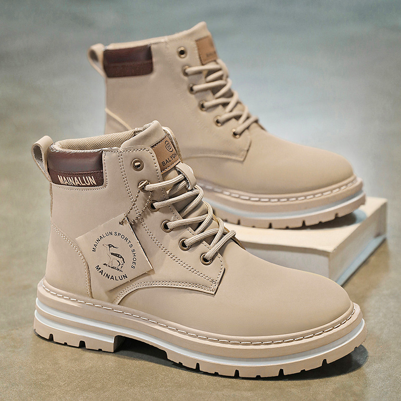 Classic Men High Top Boots Hig - Fashion Men'S Boots 评论和价格