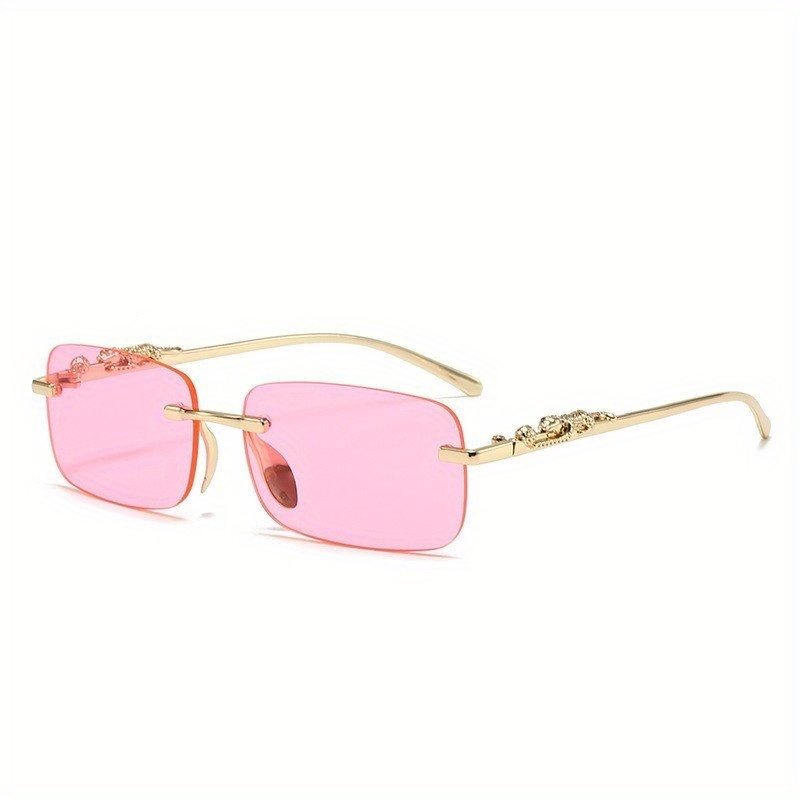 New Frameless Rectangular Glas - Men Fashion Photography 评论和价格