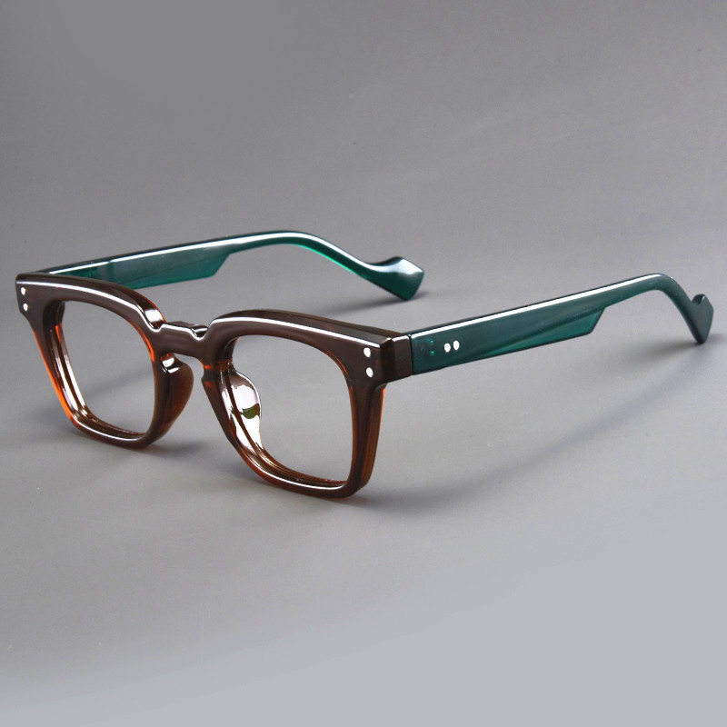 New Large-frame Eyeglasses Fas - Men'S Fashion Non Prescription Glasses 评论和价格