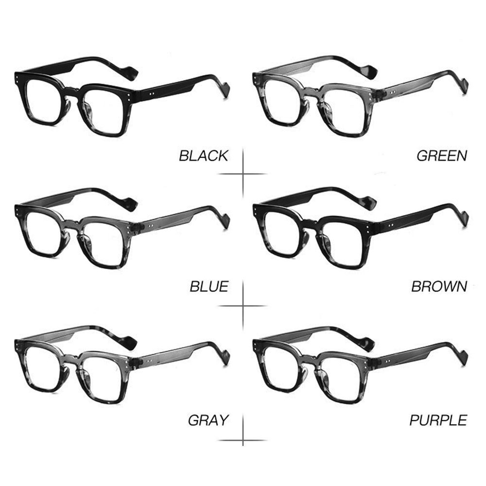 New Large-frame Eyeglasses Fas - Men'S Fashion Non Prescription Glasses 评论和价格