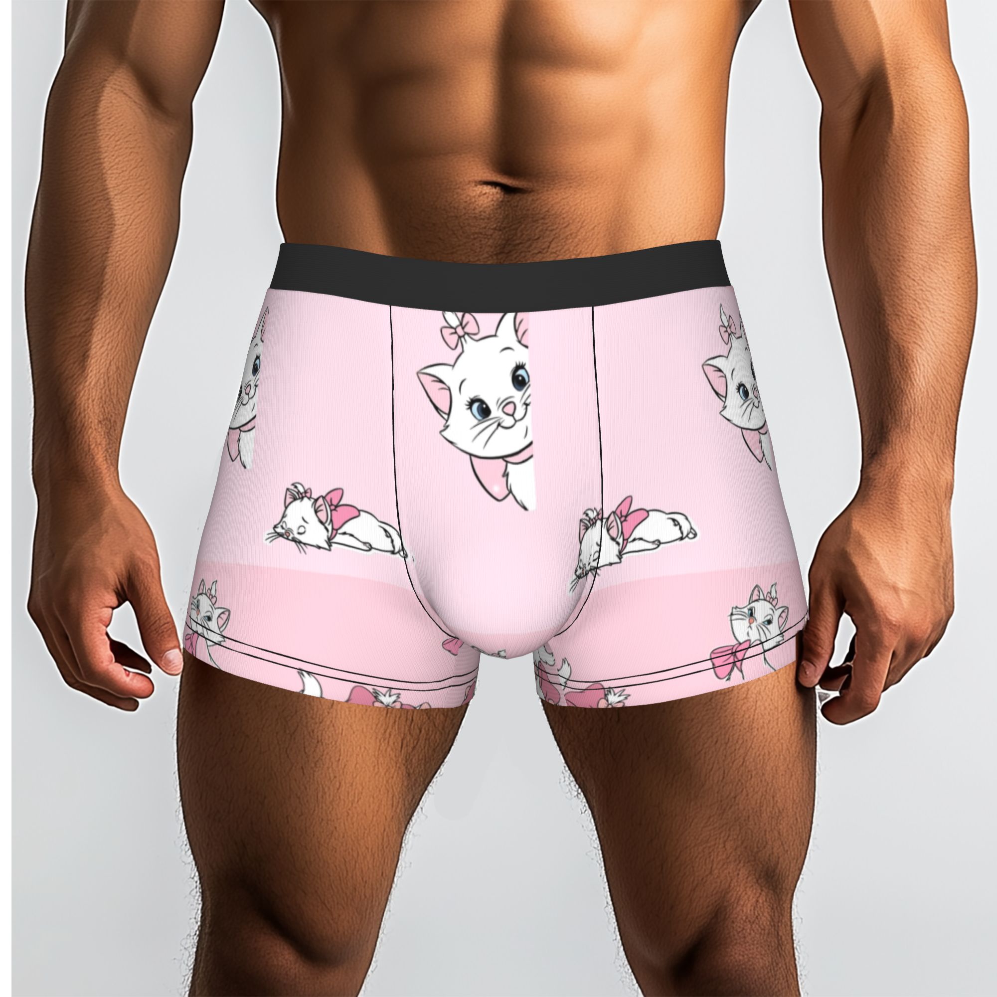 Custom M-Marie Cat Cartoon Box - Men'S Fashion Underwear 评论和价格
