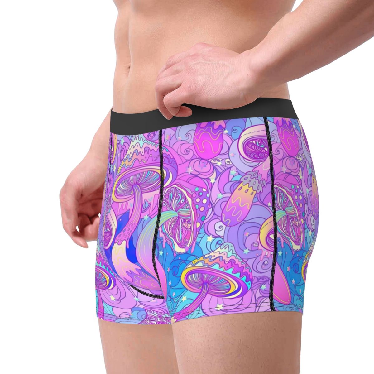 Male Fashion Psychedelic Magic - Men'S Fashion Underwear 评论和价格