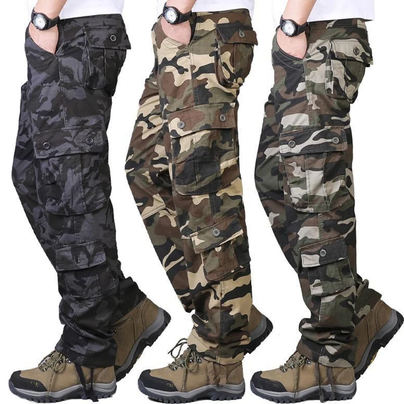 Men's Camouflage Militarmy Pan - Mens Fashion Camo Pants 评论和价格