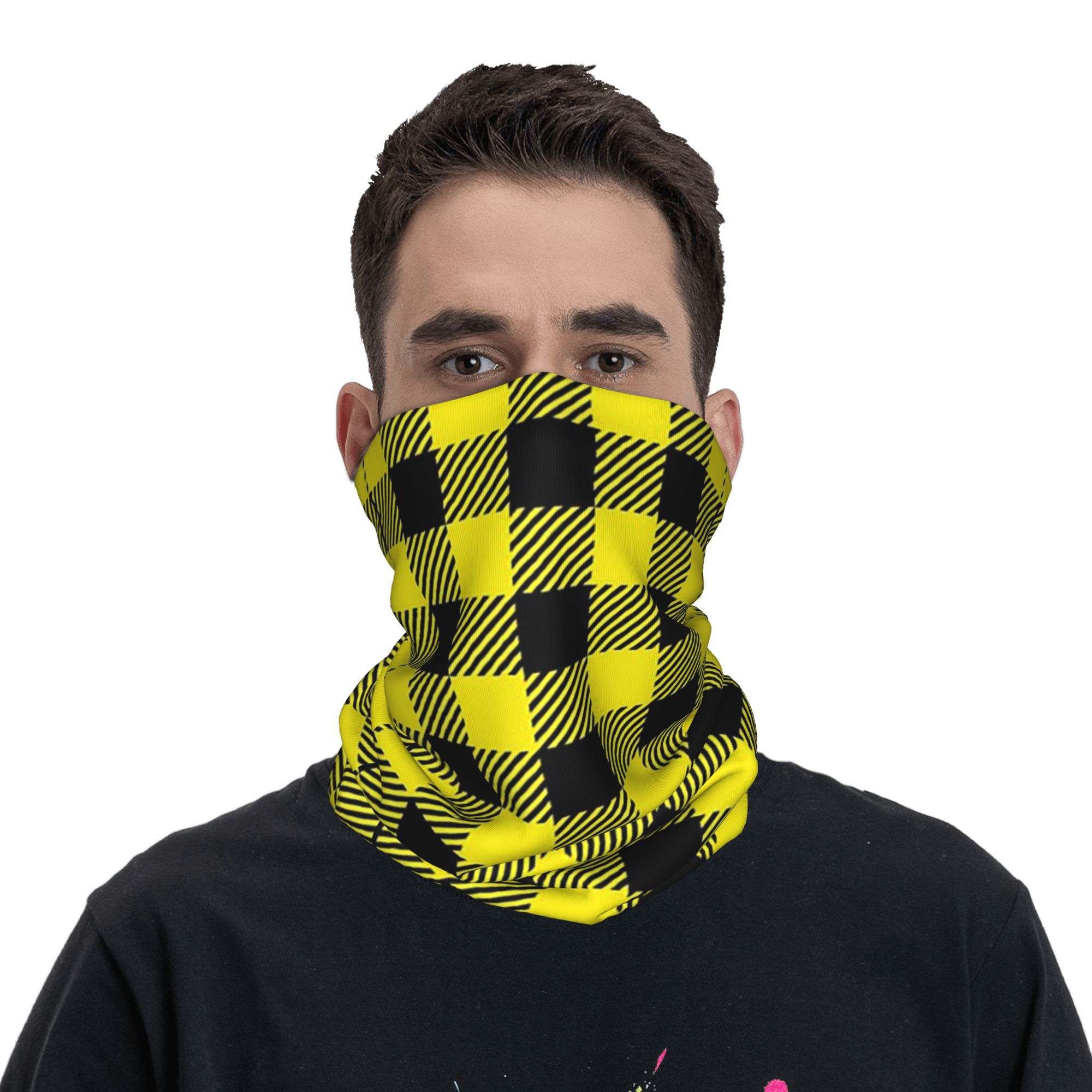 Yellow And Black Buffalo Check - Yellow Men'S Fashion 评论和价格