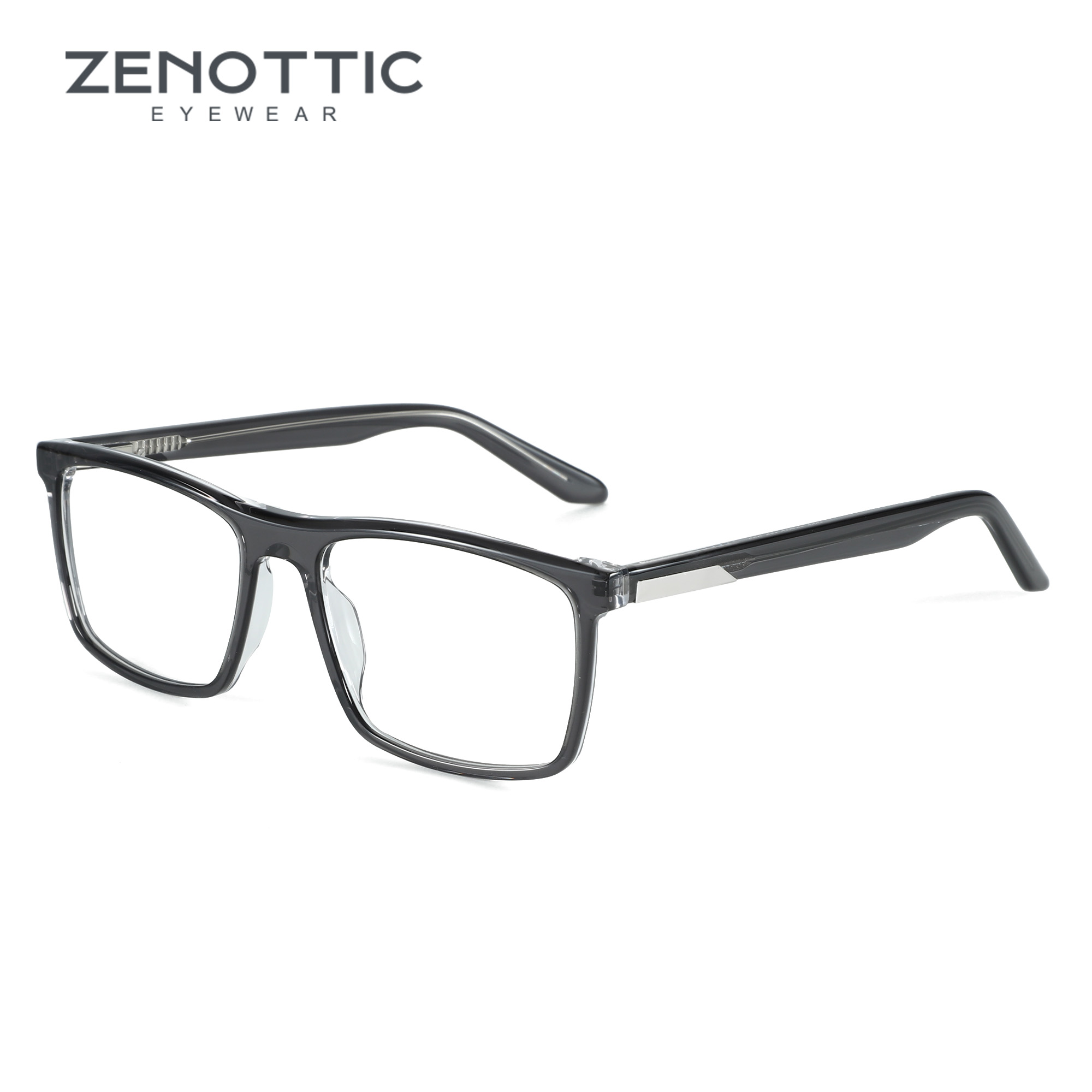 ZENOTTIC Trend Acetate Optical - Men'S Fashion Non Prescription Glasses 评论和价格