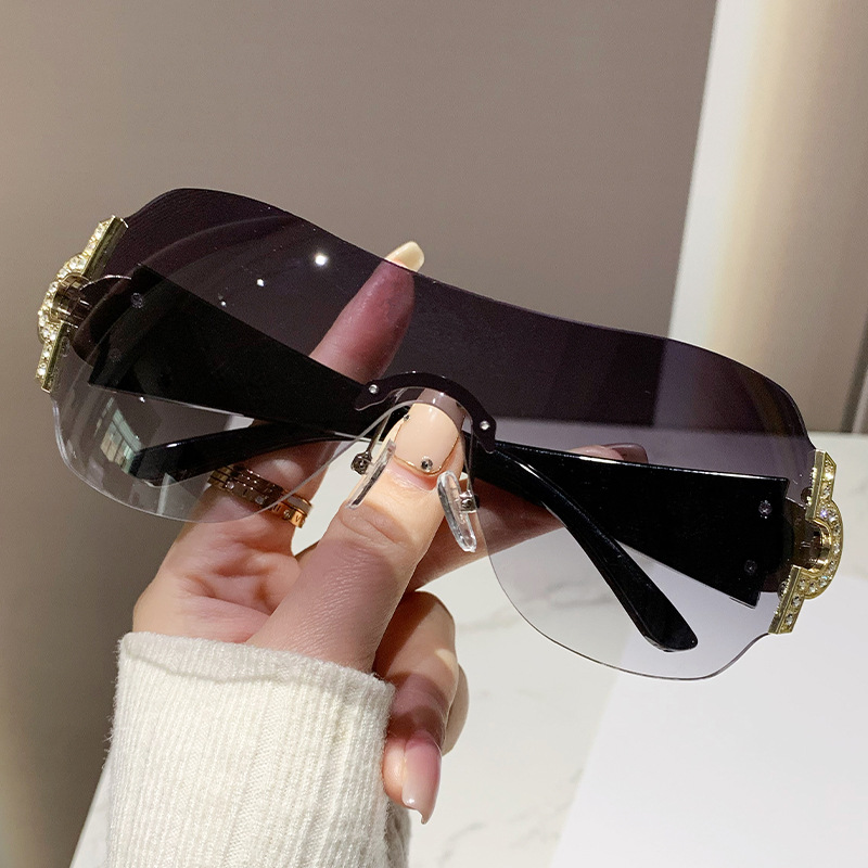 Sunglasses Women Large Frame Y - Men Fashion Photography 评论和价格