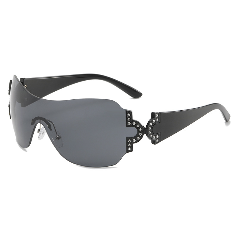 Sunglasses Women Large Frame Y - Men Fashion Photography 评论和价格
