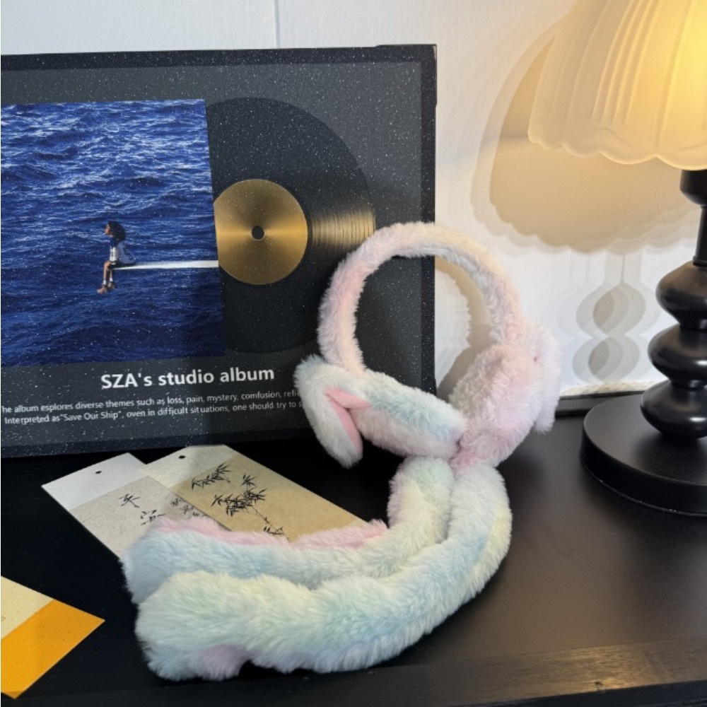 Color Plush Ear Muffs Moving R - Men'S Fashion Online 评论和价格