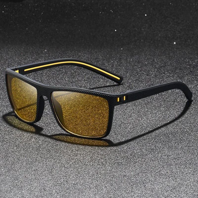 Fashion Vintage Square Yellow  - Yellow Men'S Fashion 评论和价格