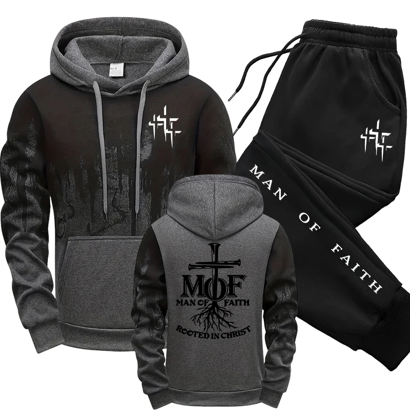 Man of Faith Men's Tracksuit H - Men'S Fashion Outfits 2026 评论和价格