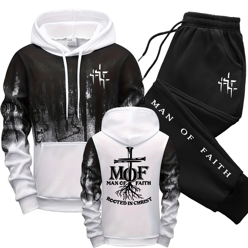 Man of Faith Men's Tracksuit H - Men'S Fashion Outfits 2026 评论和价格
