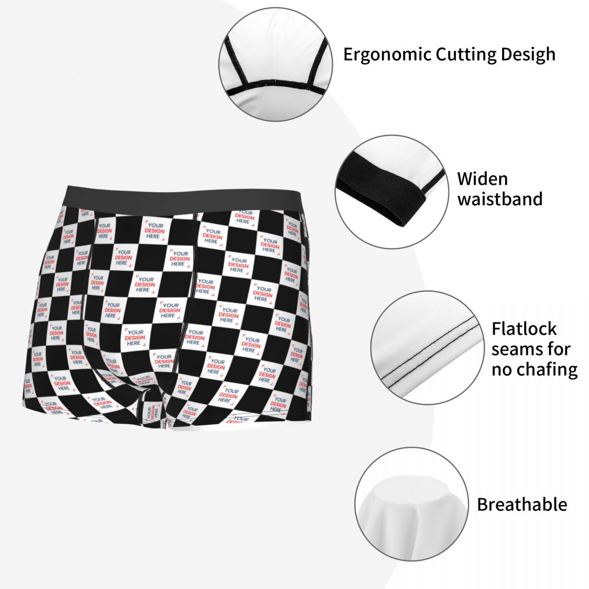 Fashion Personalized Customize - Men'S Fashion Underwear 评论和价格