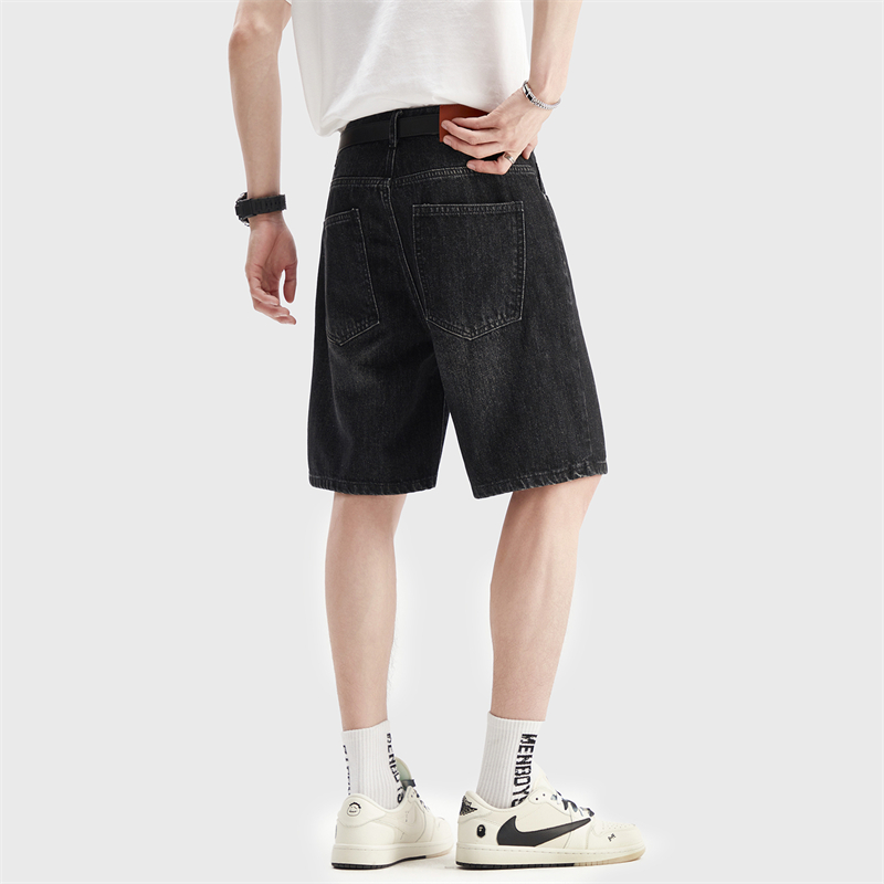 Summer Thin Black Denim Shorts - Men'S Fashion Jeans 评论和价格