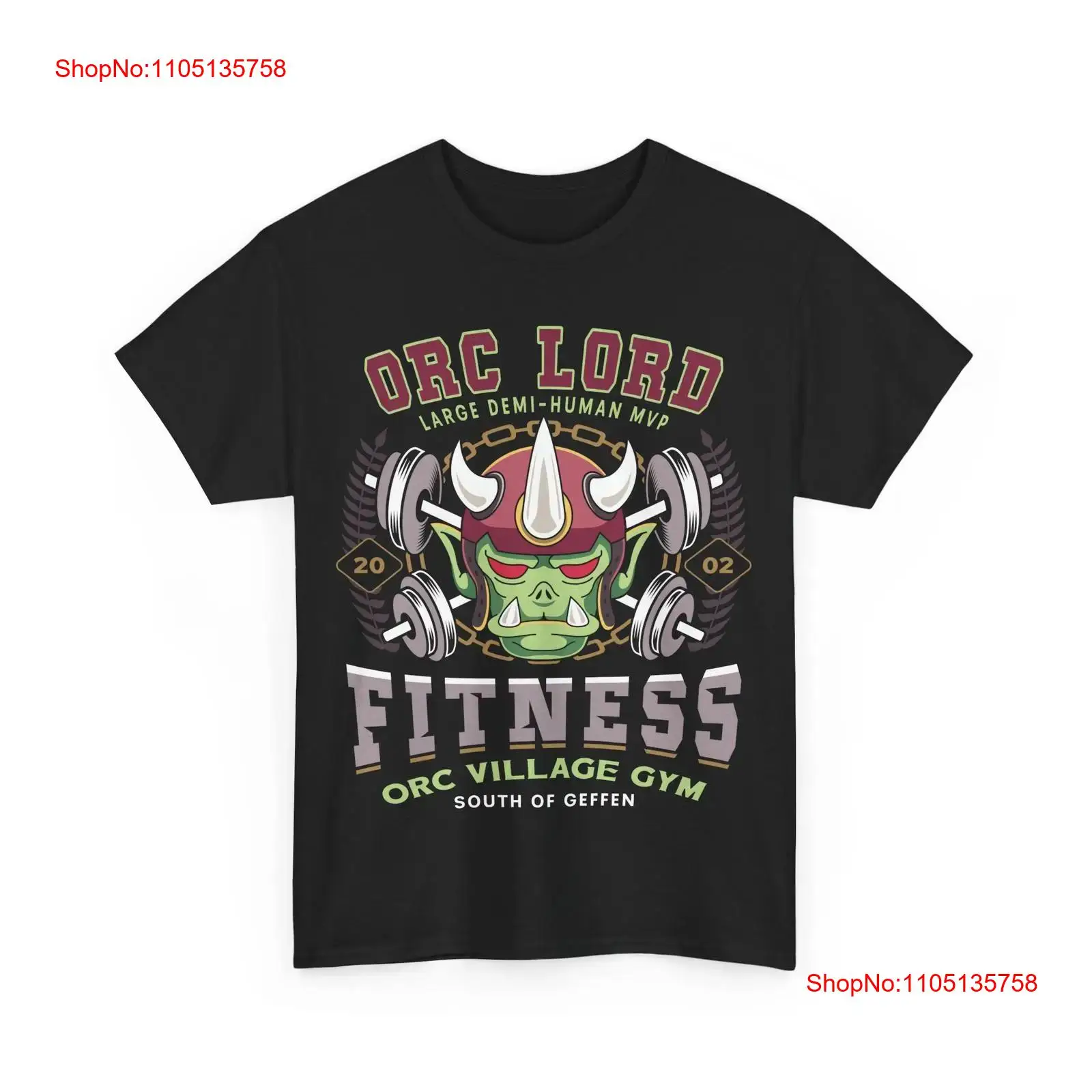 Geffen Orc Village Fitness T S - Men'S Fashion Online 评论和价格