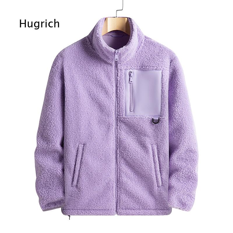 Mens Tan Solid Sherpa Fleece J - Sherpa Jacket Fleece 评论和价格