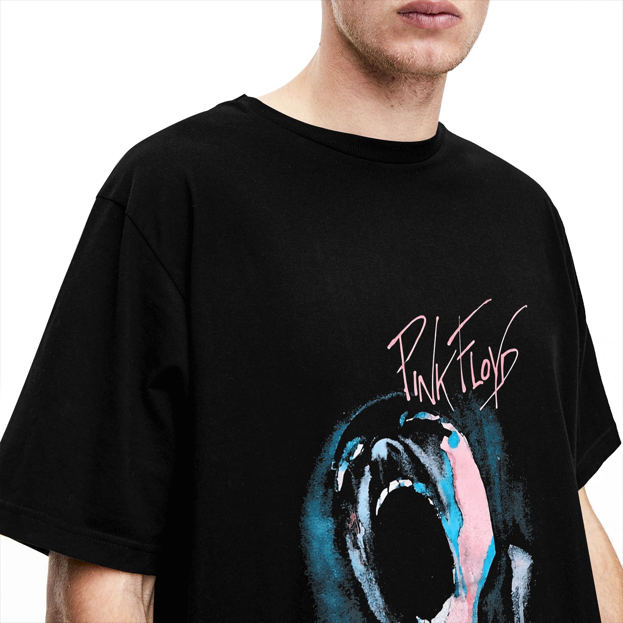 Men's T-Shirts Band P-Pink Flo - Men'S Fashion Pink Shirt 评论和价格