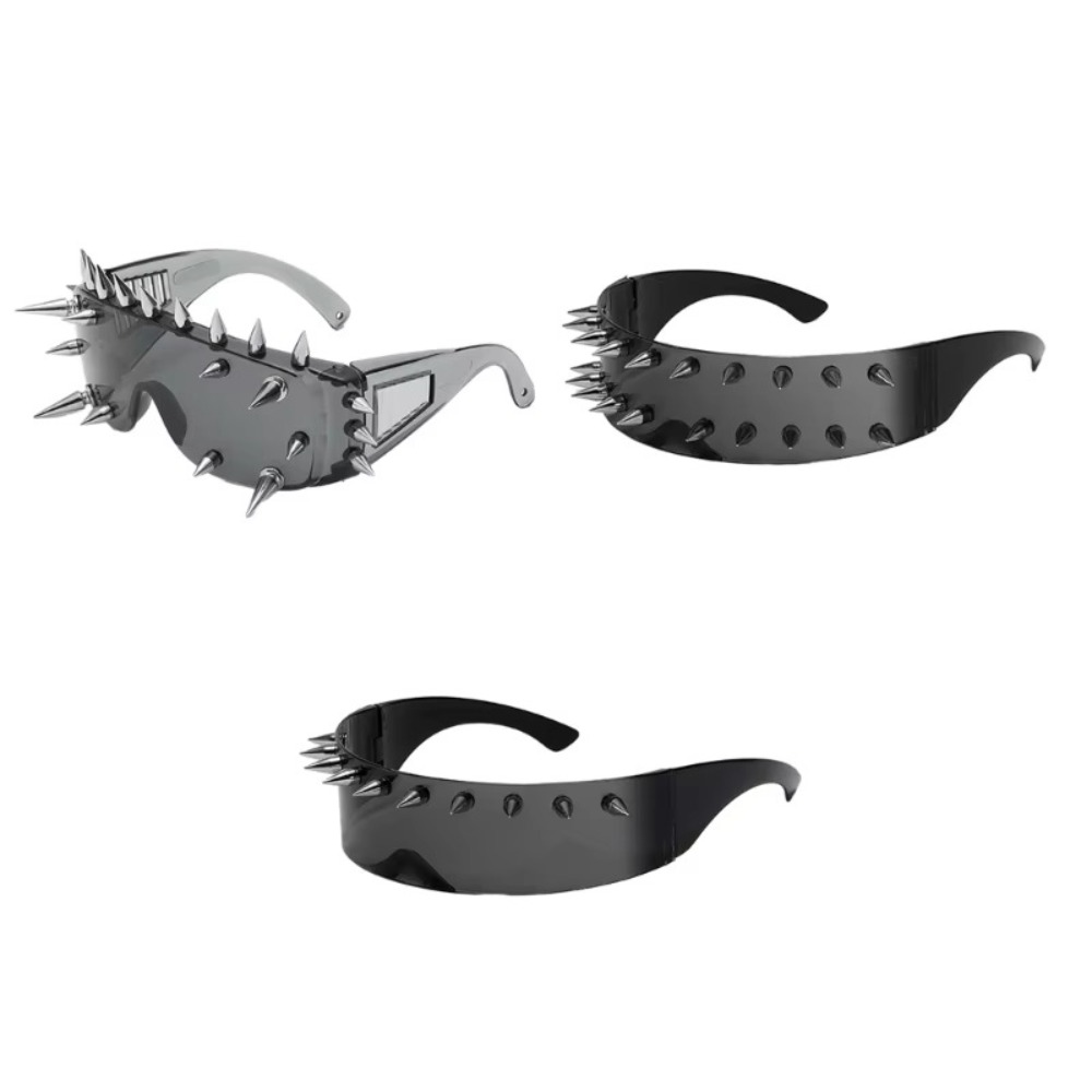 Steampunk Punk Gothic Glasses  - Men Fashion Photography 评论和价格