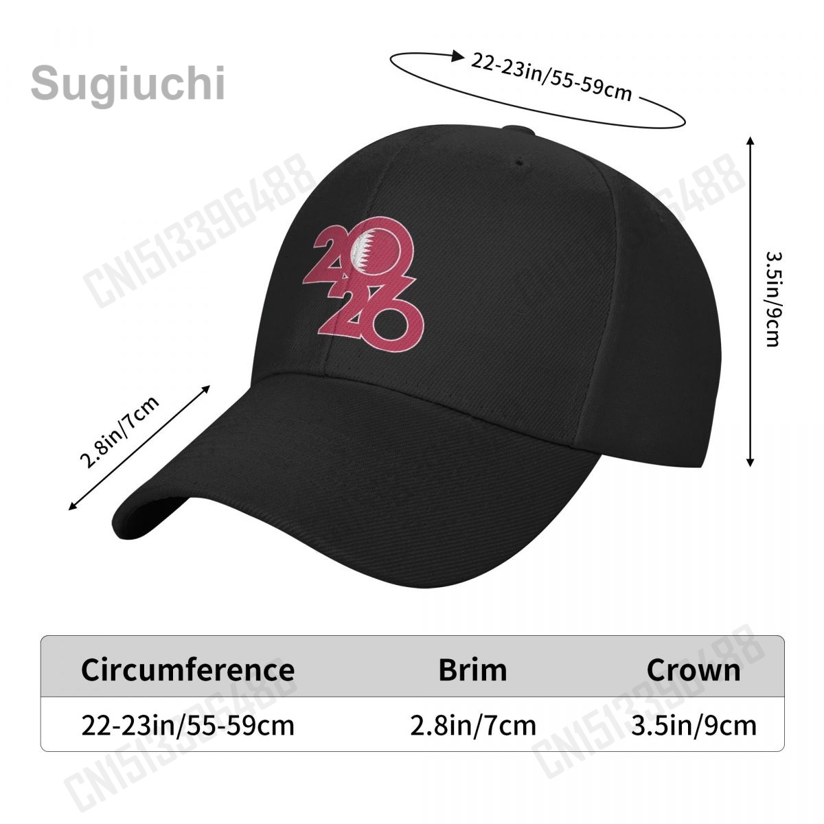 Qatar Flag With 2026 Baseball  - Men'S Fashion Qatar 评论和价格