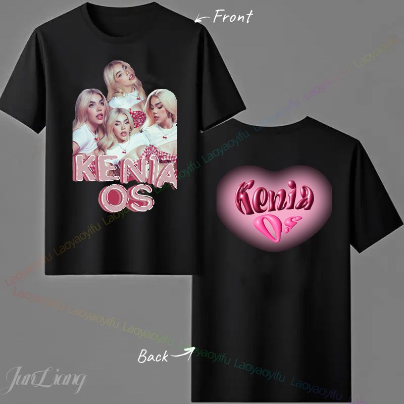 Kenia Os Pink Aura Album 2025  - Men'S Fashion Pink Shirt 评论和价格