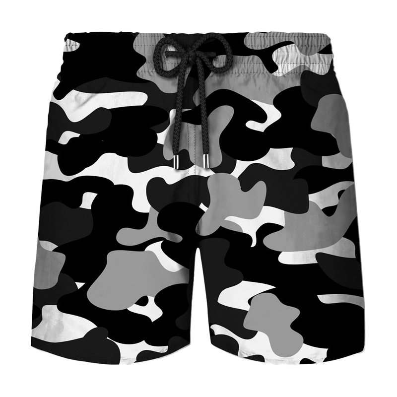 Classic Camouflage Board Short - Mens Fashion Camo Pants 评论和价格
