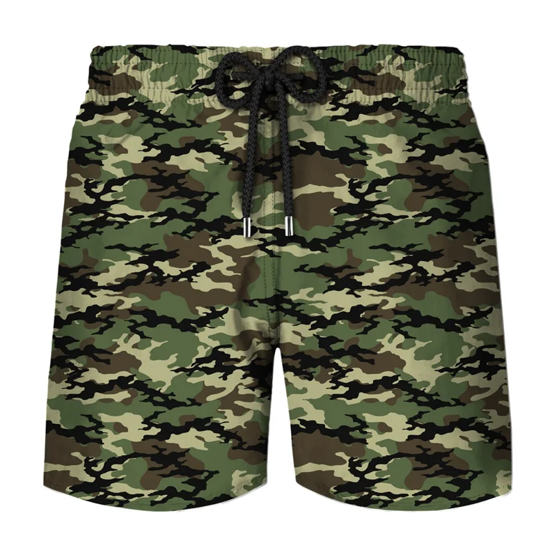 Classic Camouflage Board Short - Mens Fashion Camo Pants 评论和价格