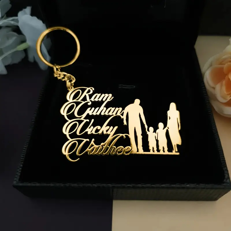 Custom Family Number Name Keyc - Yellow Men'S Fashion 评论和价格