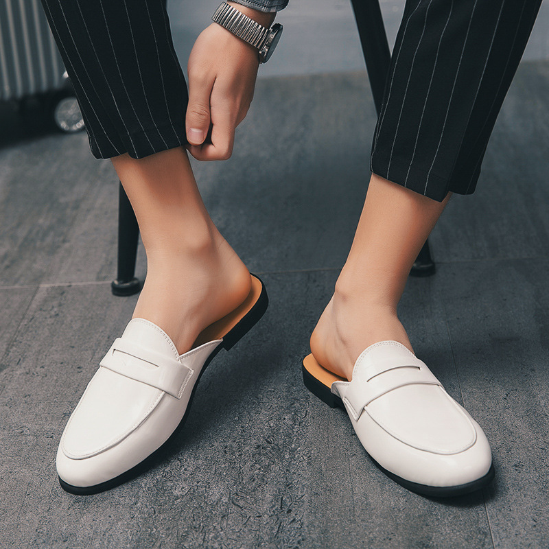 Italian Design Men Slippers Pa - Men'S Fashion Loafers Shoes 评论和价格