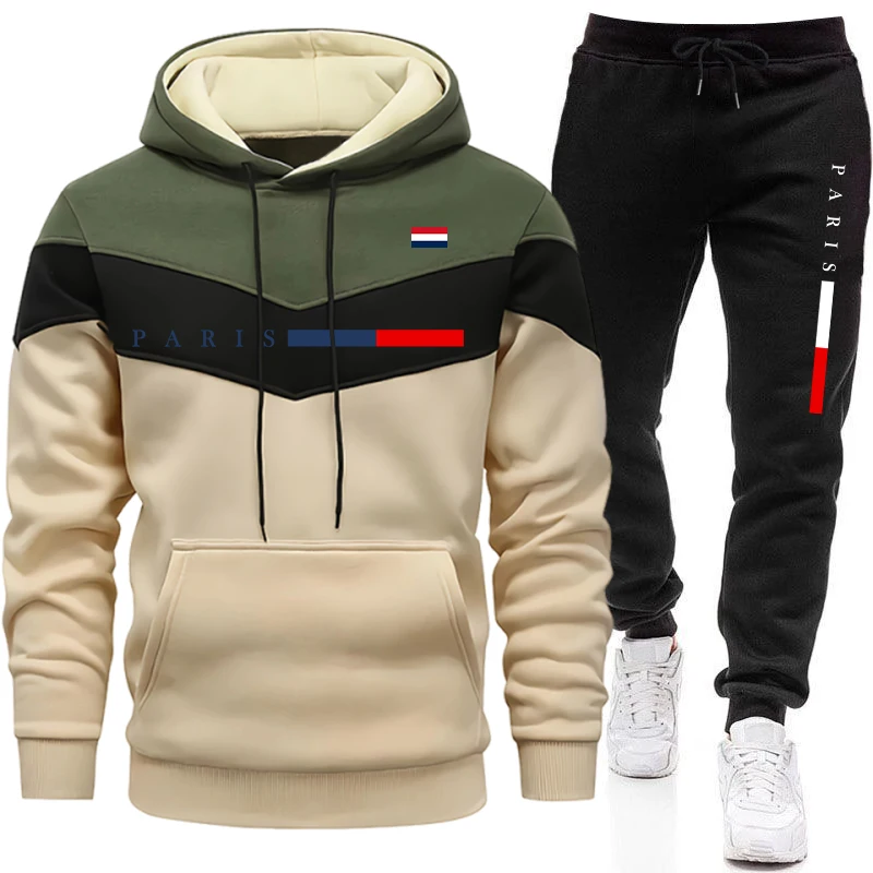 Urban Casual Fashion Hoodie Sp - Paris Men'S Fashion 评论和价格