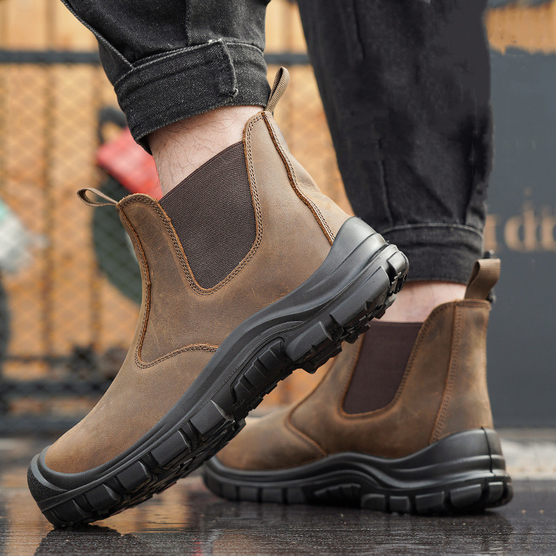 large size men's fashion steel - Fashion Men'S Boots 评论和价格